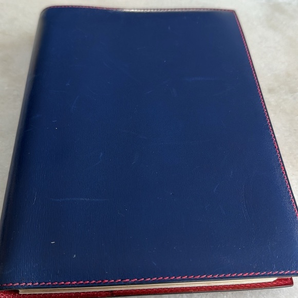 Hermès Paris 1999 Navy/Red Leather Agenda / Address Book - Picture 9 of 9